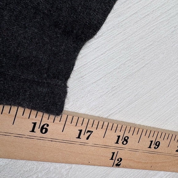 LRL Women's Long Sleeve Shirt with Suede Elbow Black Size Large - Picture 8 of 13